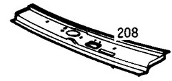 MG MGB (1976-1981) Bonnet Slam Panel (1976-1981)
