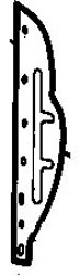 MG MGB (1962-1981) Front Spash Shield
