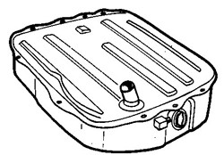 MG MGB (1962-1981) Fuel Tank (With Pick Up Line On Tank/1962-1976)