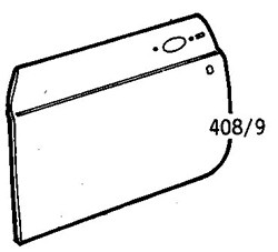MG MGB (1962-1981) Door Skin