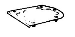 MG MGB (1962-1981) Battery Cover 1 x 12v