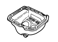 Mazda 323F 1991-1994 Engine Sump Pan - 1.5 Petrol Models