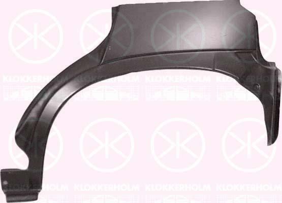 Vauxhall Corsa 5 Door Rear wheel arch