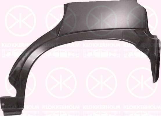 Vauxhall Corsa 5 door rear wheel arch