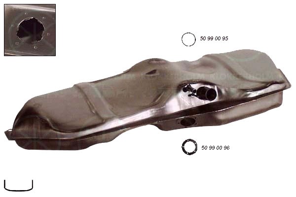 Vauxhall Astra Mk2 1984-1991 Fuel Tank Petrol 1.8/2.0 Injection Models