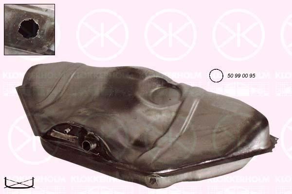 Vauxhall Cavalier Mk2/Mk3 1982-1995 Fuel Tank 61L Diesel