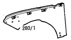 Morris Minor 1949-1973 Inner Front Wing - Complete