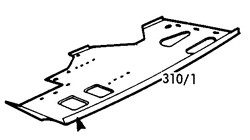Morris Minor 1949-1973 Floor Pan - Van