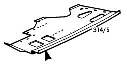 Morris Minor 1949-1973 Floor Pan - With Step Panel - Van