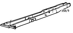 Morris Minor 1949-1973 Chassis Leg Complete