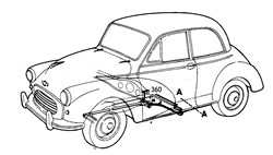 Morris Minor 1949-1973 Centre Chassis Crossmember - Saloon/Traveller