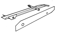 Morris Minor 1949-1973 Rear Spring Hanger Kit - 2Pc