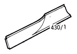 Morris Minor 1949-1973 Front Lower Door Skin - 4dr