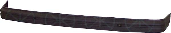 Peugeot 205 1987-1998 Rear Bumper Black - Without Moulding Holes