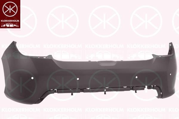 Peugeot 308 2007-2013 Rear Bumper - Sport Models - With Sensor Holes