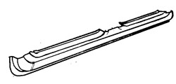 Vauxhall Carlton 1978-1986 Sill (Full)