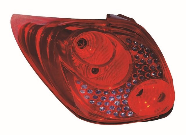 Peugeot 207 2009-2012 Rear Lamp
