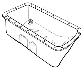 Engine Sump Pan - 1.8 Petrol