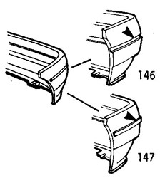 Rear Bumper - With Moulding