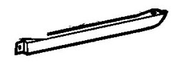 Land Rover Series 1/2/3 48- Sill Extension - Long Wheel Base Safari
