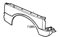 Range Rover 1970-1994 Front Wing - Plastic 1970-1986 R/H