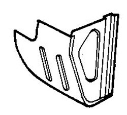 Range Rover 1970-1994 A Post Bulkhead Corner R/H