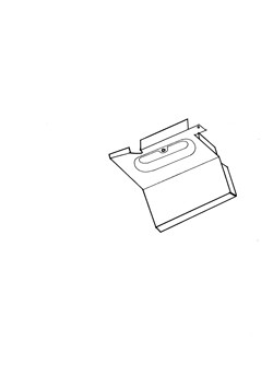 Rear Body Crossmember End RH