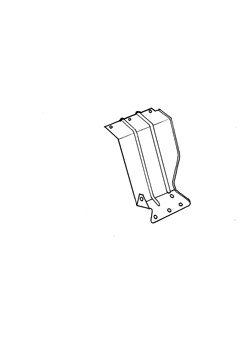 Rear Mudflap Panel RH