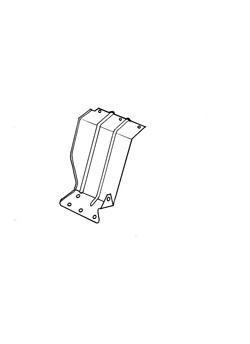 Rear Mudflap Panel LH