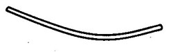 Front Bumper Moulding - Black