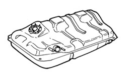 Rover 200 1995-1999 Fuel Tank 50L Injection