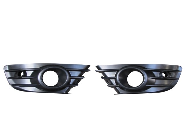Front Bumper Grille Set - Outer Sections - With Lamp Holes - With PDS