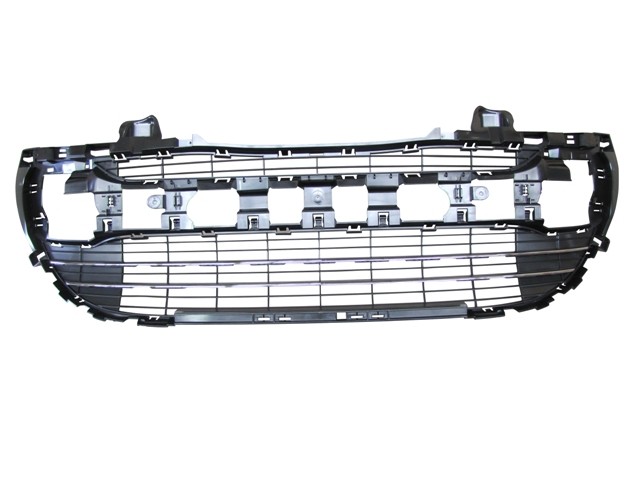 Front Bumper Grille (With Moulding/With Chrome Trim)