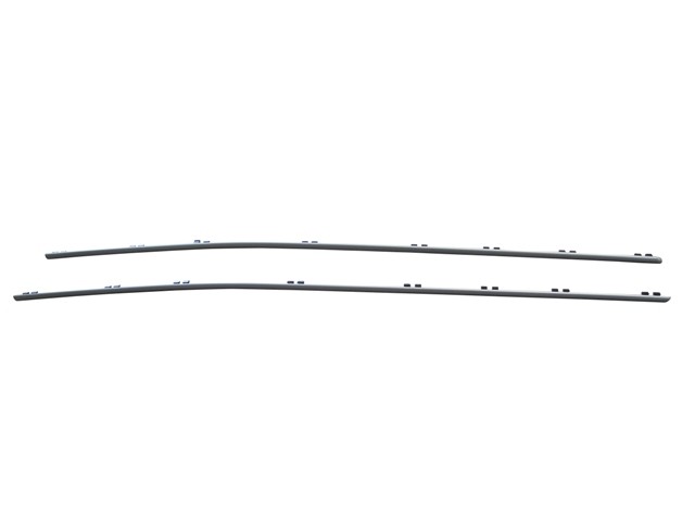 Front Bumper Moulding Set - Standard Models - Silver/Grey