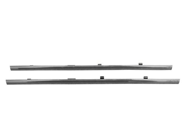 Rear Bumper Chrome Trim Set