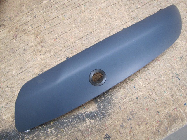 Rear Bumper Moulding  - With Sensor Holes