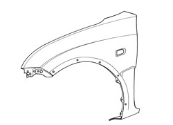 Ft Wing - With Arch Holes - LH