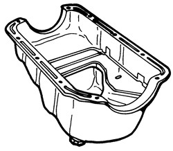 Engine Sump Pan - 1.3 Models