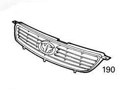 Front Grille - Slatted Type