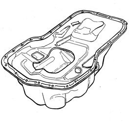 Engine Sump Pan 2/2.2 D/TD