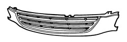 Front Grille - Black Type