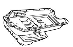 Engine Sump Pan  LH/YH50 Pet