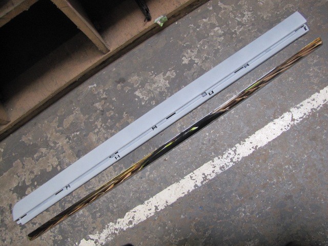 Door Moulding - Rear  - With Chrome Trim