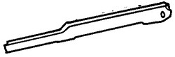 Triumph TRR4/4A/5/6 1961-1975 Sill - Inner