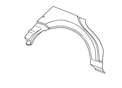 Vauxhall Astra 1998-2004 Rear Wheel Arch