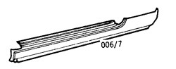 Vauxhall Cavalier 1975-1981 Sill (Full)