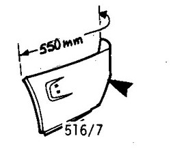 Vauxhall Cavalier 1982-1988 Lower Rear Corner