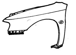 Vauxhall Tigra 1994-2001 Front Wing