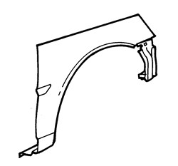 Vauxhall Calibra 1990-1993 Rear Wheel Arch