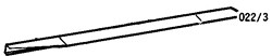 Volkswagen Beetle 1953-1979 Under Sill Closing Panel (1953-1985)